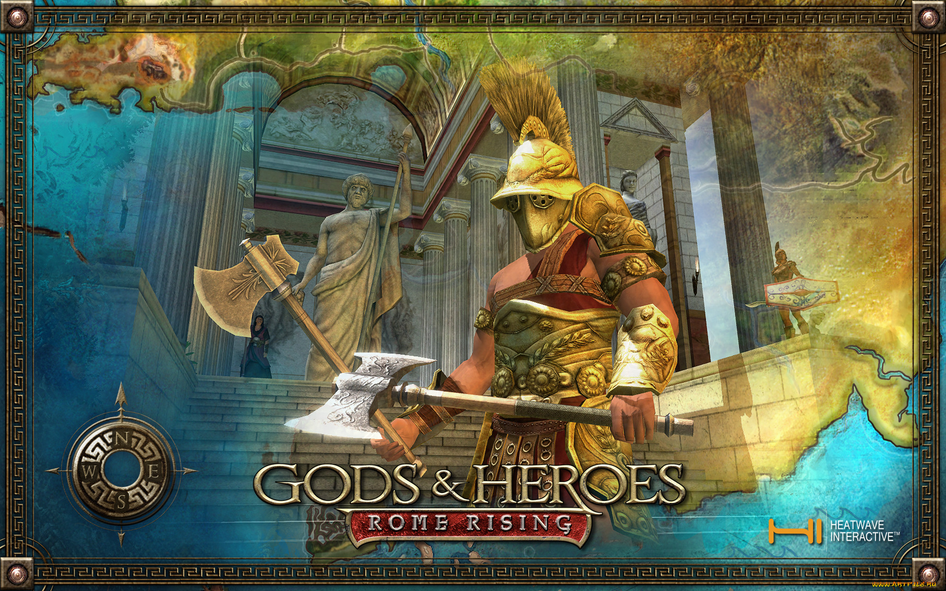 gods, heroes, rome, rising, , 
